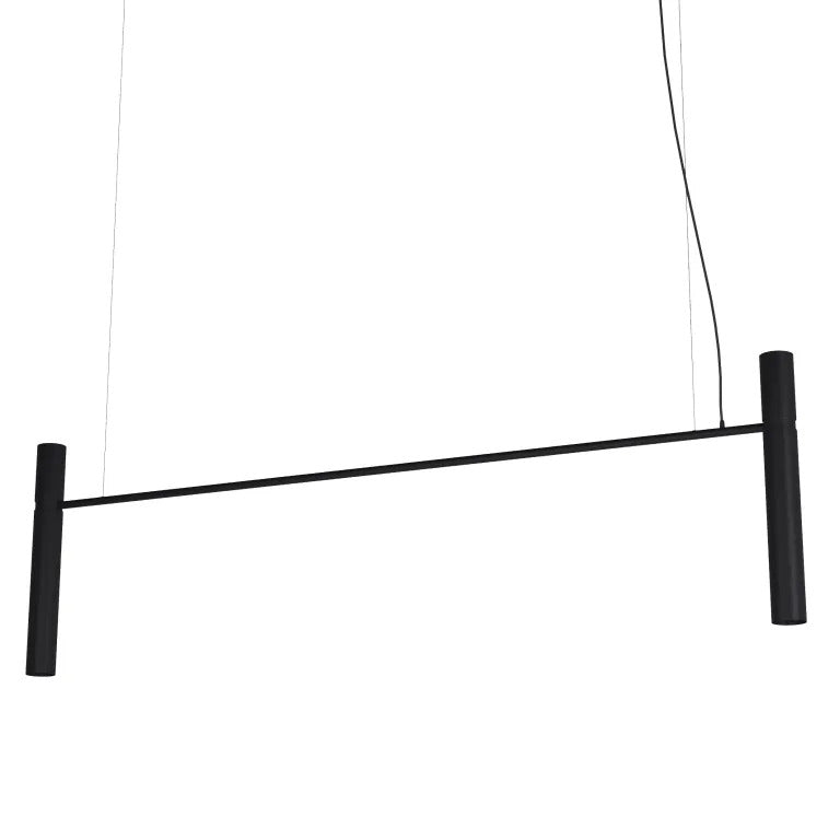 Люстра Tube chandelier Black W-100 см / W-120 см / W-150 см / W-200 см / W-100+120+150+200 см 230833-100002404