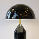Настільна лампа чорна, світильник гриб H-54 cm E27 Black Bullet 250766-100005556