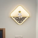 Настінні світильники космонавти ромб H-25 cm Led 25W White / Gold Astronaut 250958-100002051