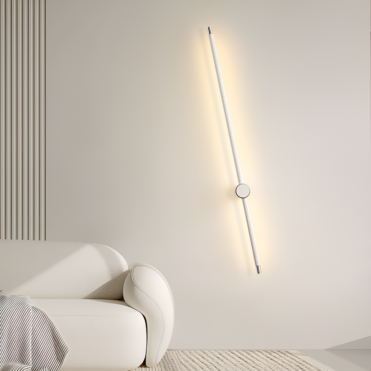 Настінні світильники Pipeline white L-60 Led 15W / L-90 Led 22W / L-120 Led 30W 3000K-6000K White 250319-100004232