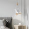 Підвісний світильник золотий метелик Led L-15 cm Led 5W 3500K Gold Butterfly 250218-100004187