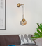 Настінний світильник Bollo pendant D-15 см E27 Gold + Amber 250431-100004305