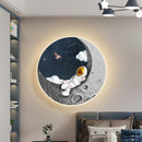 Настінні світильники місяць з астронавтом D-40/50/60 cm Led 4000K Astronaut 250958-100005921