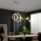 Люстра Geometry Style L-90 cm Gold + Clear 250488-100004490