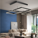 Люстра Square Black L-80+60+40cm 250518-100004779