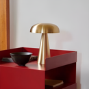 Настільна лампа з акумулятором Mushroom Gold 250428-100004660