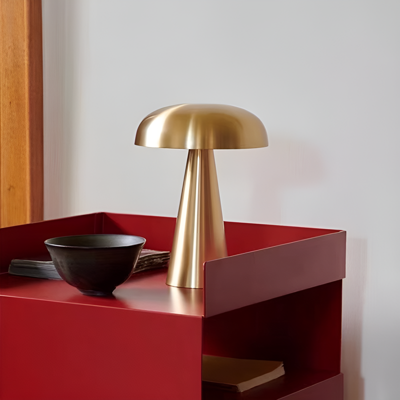 Настільна лампа з акумулятором Mushroom Gold 250428-100004660