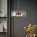 Підвісний світильник прозорий D-33 cm Gold+Clear Jube 251131-100006755