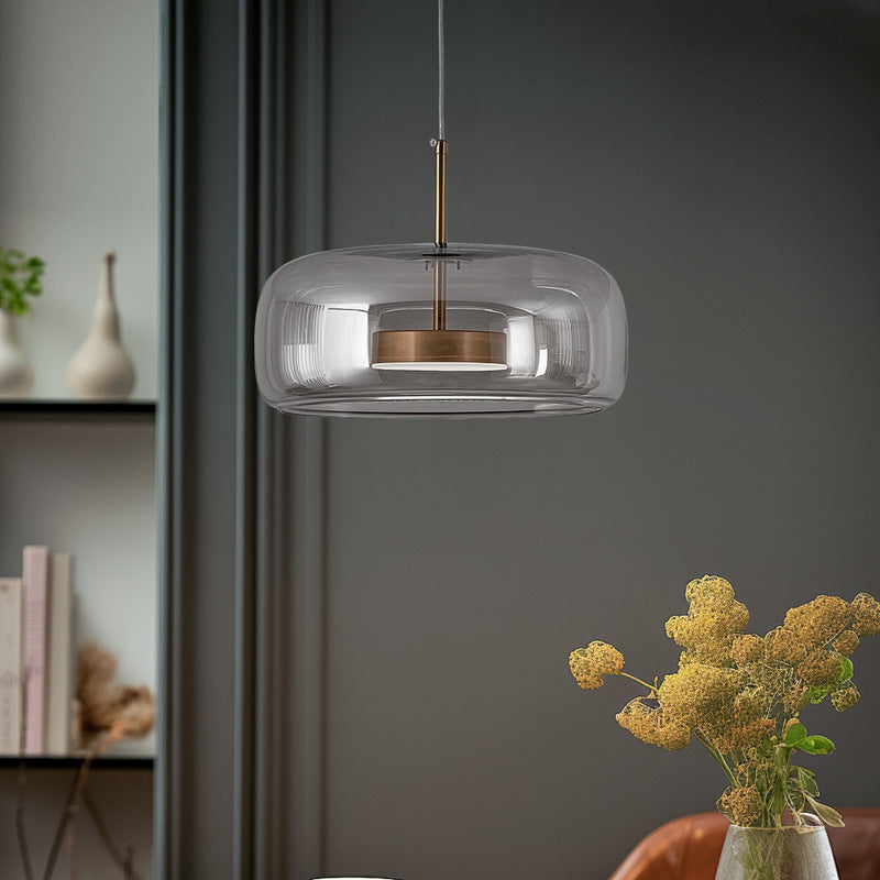 Підвісний світильник прозорий D-33 cm Gold+Clear Jube 251131-100006755