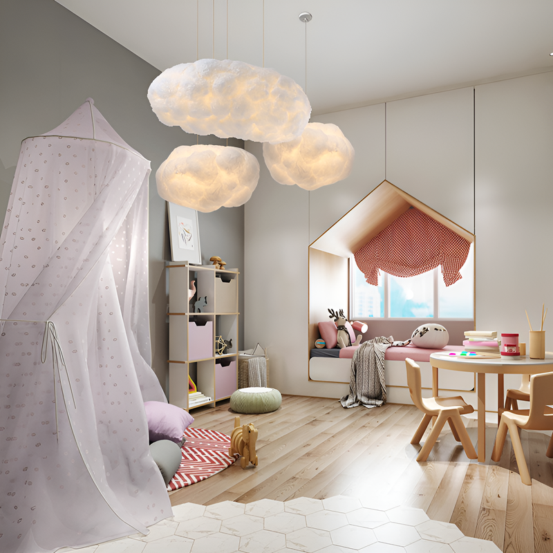 Люстра Cloud White D-30/40/55/60/80/100/120/150cm E27 250518-100004719
