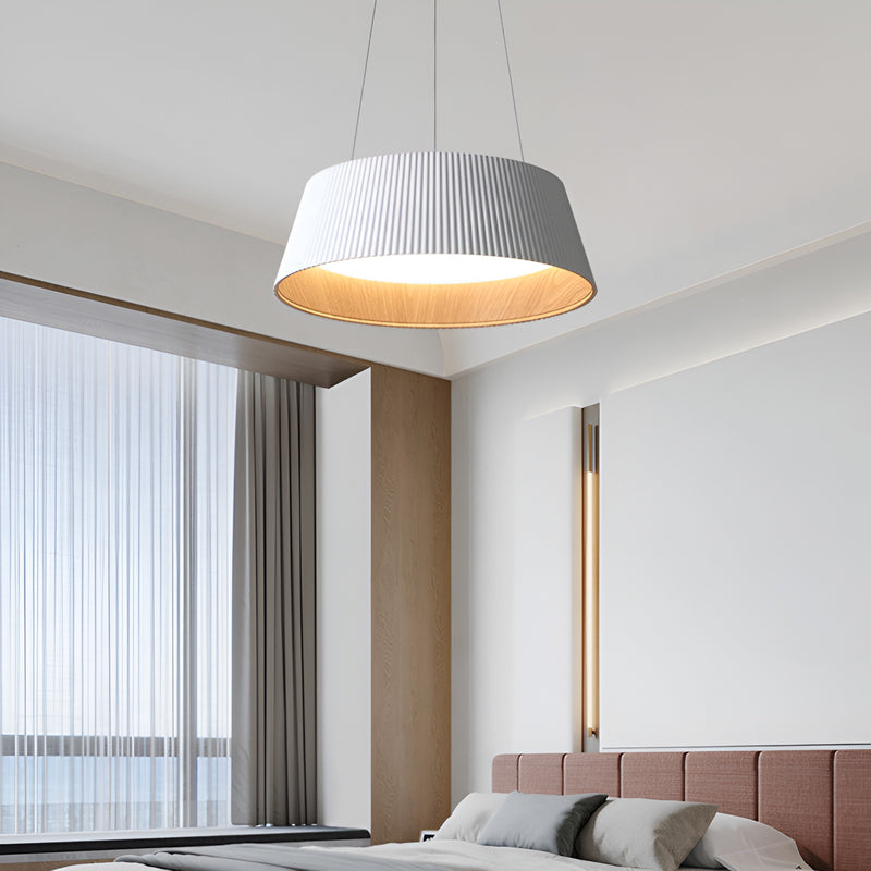 Підвісні світильники під дерево Gofre D-45cm Led 45W 3000K 4000K 6000K Black / White More lamp 240419-100003230