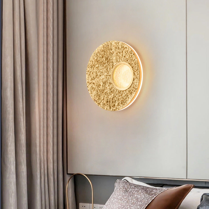 Настінні бра золотий / срібний D-29 cm Led 15W Gold / Silver Glamor 230117-100001296