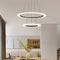 Люстра Double Circle D-80+60cm/ 60+40cm Black 250518-100004785