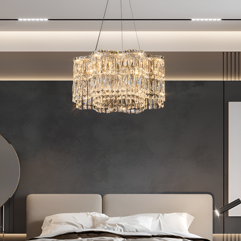Люстра Crown Crystal Gold D-60cm 250488-100004487