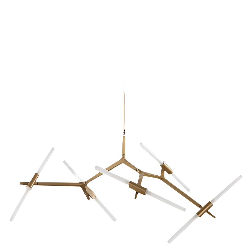 Люстра Agnes 10 / 14 G9 Gold 250419-100004376
