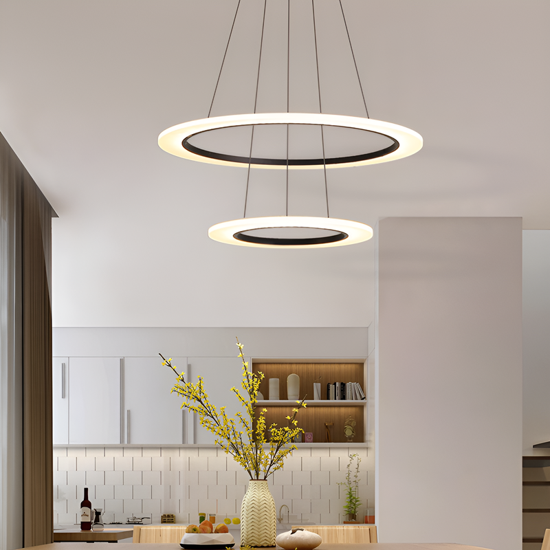 Люстра Longi Circle 90W 3000К-6000К Black 250419-100004369