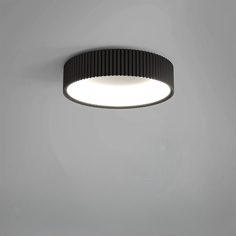 Стельові світильники з пультом 3000K-6000K D-45cm Led 60W / D-60cm Led 72W Black Ceiling Gofre 250819-100005804