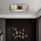 Стельова люстра кругла D-40 cm Led Black+Gold Double level 250835-100005882