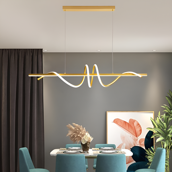Люстра Wave gemo L-100cm 69W Gold 250488-100004538