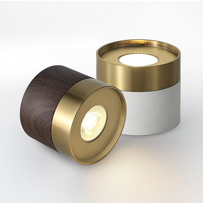 Точковий світильник Superloop Н80 D100 Nut & Gold 240958-100003780