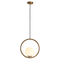 Підвісний світильник Bollo Orbit E27 Gold + White 250488-100004525