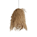 Підвісна люстра еко з лози H-80 cm E27 Beige Withe 251131-100006565