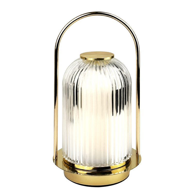 Настільна лампа з акумулятором Lume Arch Gold + Clear 250588-100004669