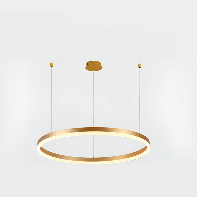 Люстра з пультом Kukho Circle D-60 cm 37W / D-80 cm 62W Gold 250419-100004372