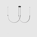 Підвісні люстри чорні D-60+100 / 40+60+60 см / 50+80+80 cм / 60+100+100 cm Led Black Spider 260558-100008035
