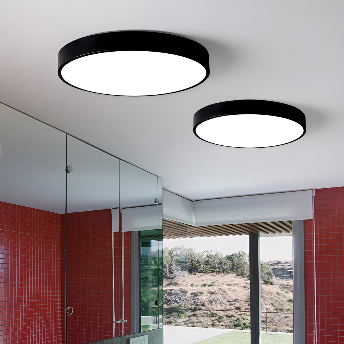 Стельовий світильник Black ceiling 72W LED 3000-6000K D-25 / D-30 / D-40 / D-50 cm 250476-100004339