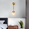 Настінний світильник Bollo pendant D-15 см E27 Gold + Clear 250431-100004306