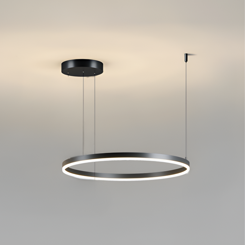 Люстра з пультом Kukho Circle D-60 cm 37W / D-80 cm 62W Black 250419-100004373