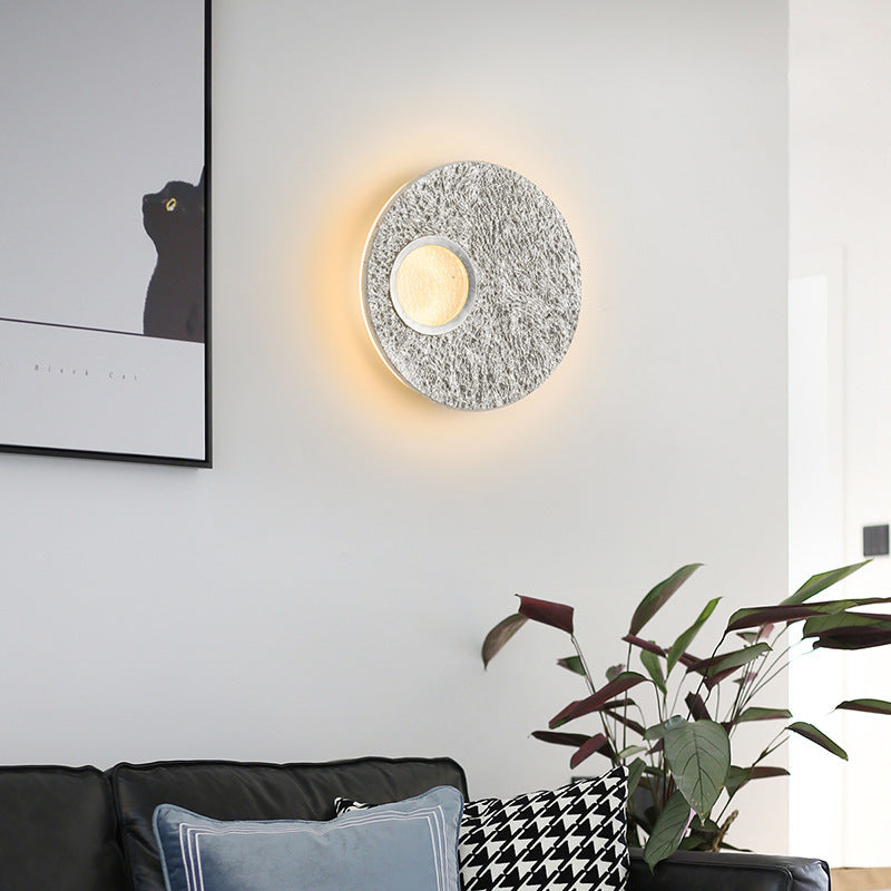 Настінні бра золотий / срібний D-29 cm Led 15W Gold / Silver Glamor 230117-100001296