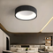 Стельові світильники з пультом 3000K-6000K D-45cm Led 60W / D-60cm Led 72W Black Ceiling Gofre 250819-100005804