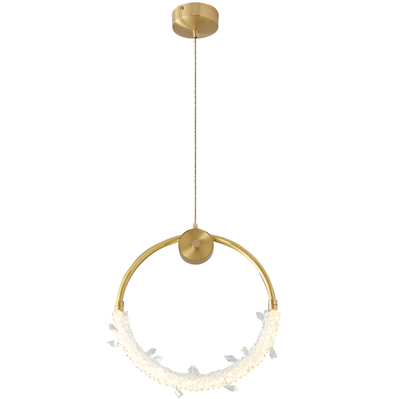 Підвісний світильник D-30cm Gold 4000K 12W 250618-100005040
