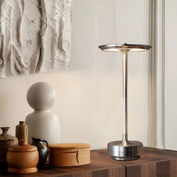 Настільний світильник Clin Chrome H-28см Led 5W 3000K-6000K Sensor 250488-100004666