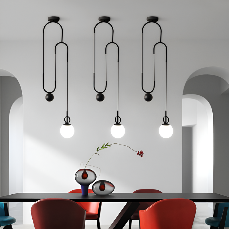 Підвіс FJ Сounterweight Е27 60W Black + White 250433-100004400
