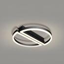 Стельовий світильник SemiCircle D-50 cm 72W LED Black 250476-100004338