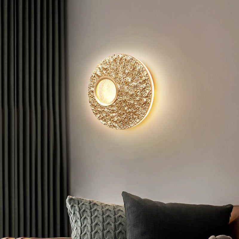 Настінні бра золотий / срібний D-29 cm Led 15W Gold / Silver Glamor 230117-100001296