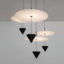 Підвісний світильник Luna D-38cm 13W Black 250558-100004816