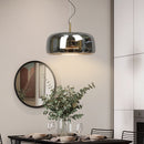 Підвісний світильник димчастий D-33 cm Grey+Gold Jube 251231-100006770