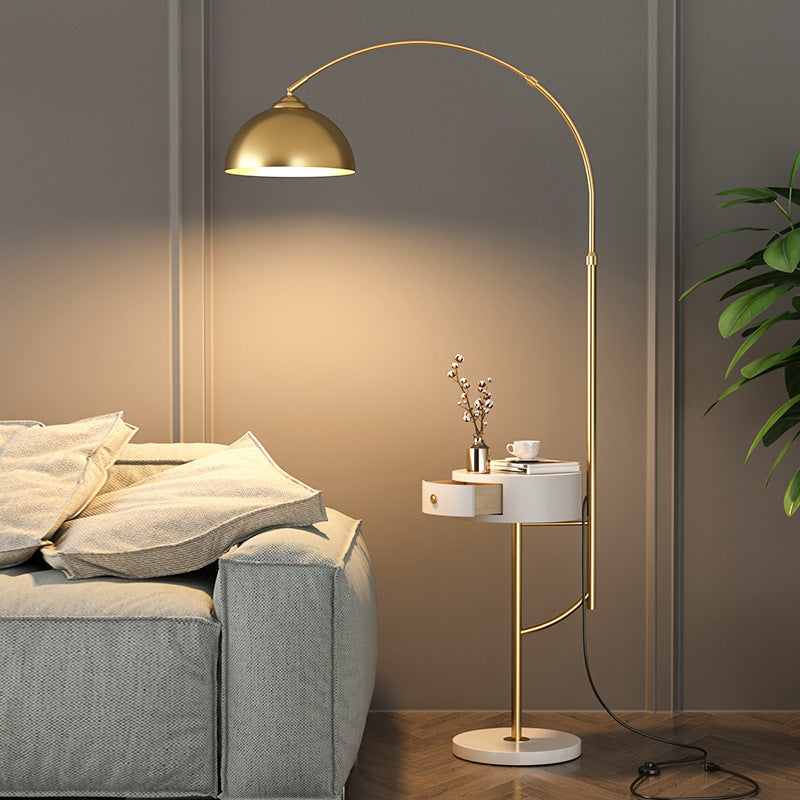 Торшер зі столиком Table Е27 H-185cm Gold 250558-100004751