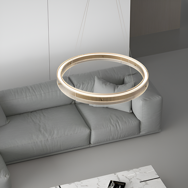 Люстра підвісна Relief D-60cm Gold 250617-100005078