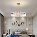 Підвісна люстра золота D-60 cm / D-80 cm Led Gold Glass circle 250935-100005922