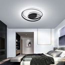 Стельова люстра чорна D-50 cm Led 40W 4000K Black Knot 251240-100006887