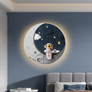 Настінні світильники місяць з астронавтом D-40/50/60 cm Led 4000K Astronaut 250958-100005921