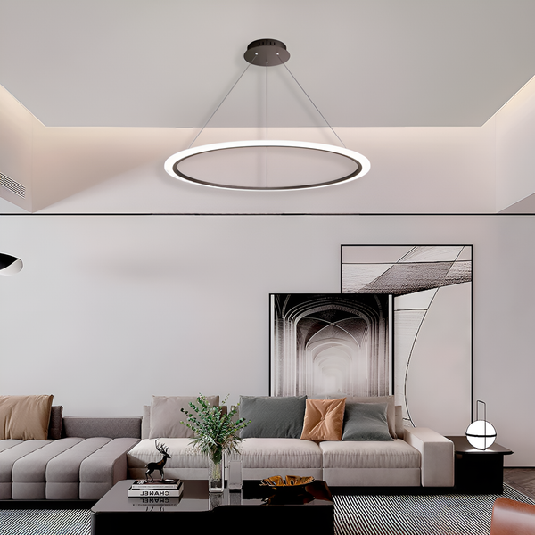 Люстра Brushed з пультом Black H-40 cm 40W / H-60 cm 50W 250419-100004370