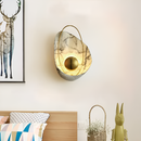 Бра-мушля біла з мармуру H-40 cm Led 5W 3000K White Pearl Wall Marble 250818-100005750