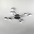 Люстра Супутник Led 8/10 Black + White 250488-100004530