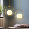 Підвісний світильник Bollo Orbit E27 Gold + White 250488-100004525